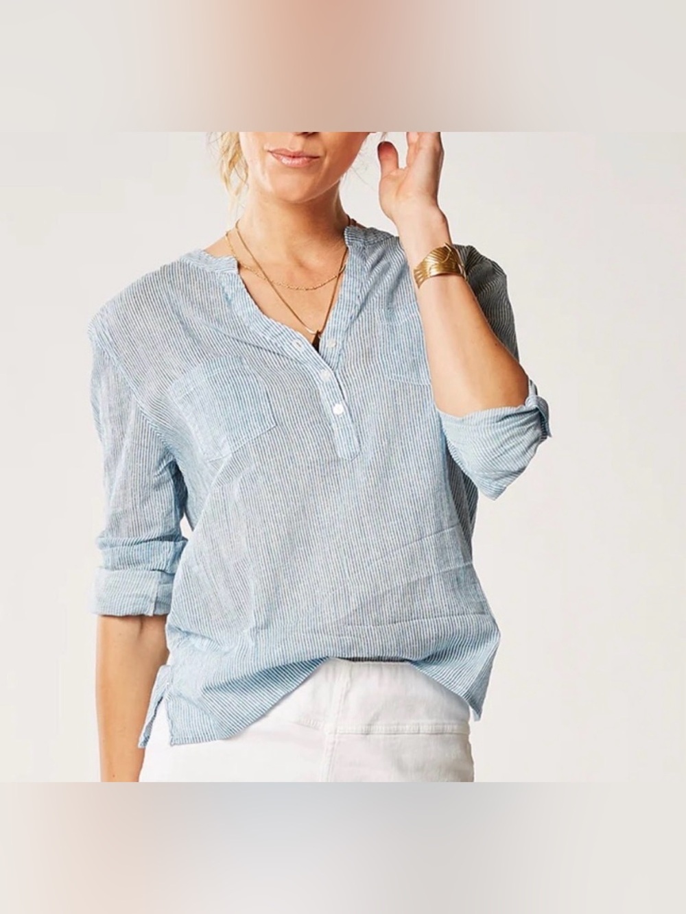 CARVE DESIGNS - DYLAN GAUZE SHIRT pesticide-free 100% organic cotton